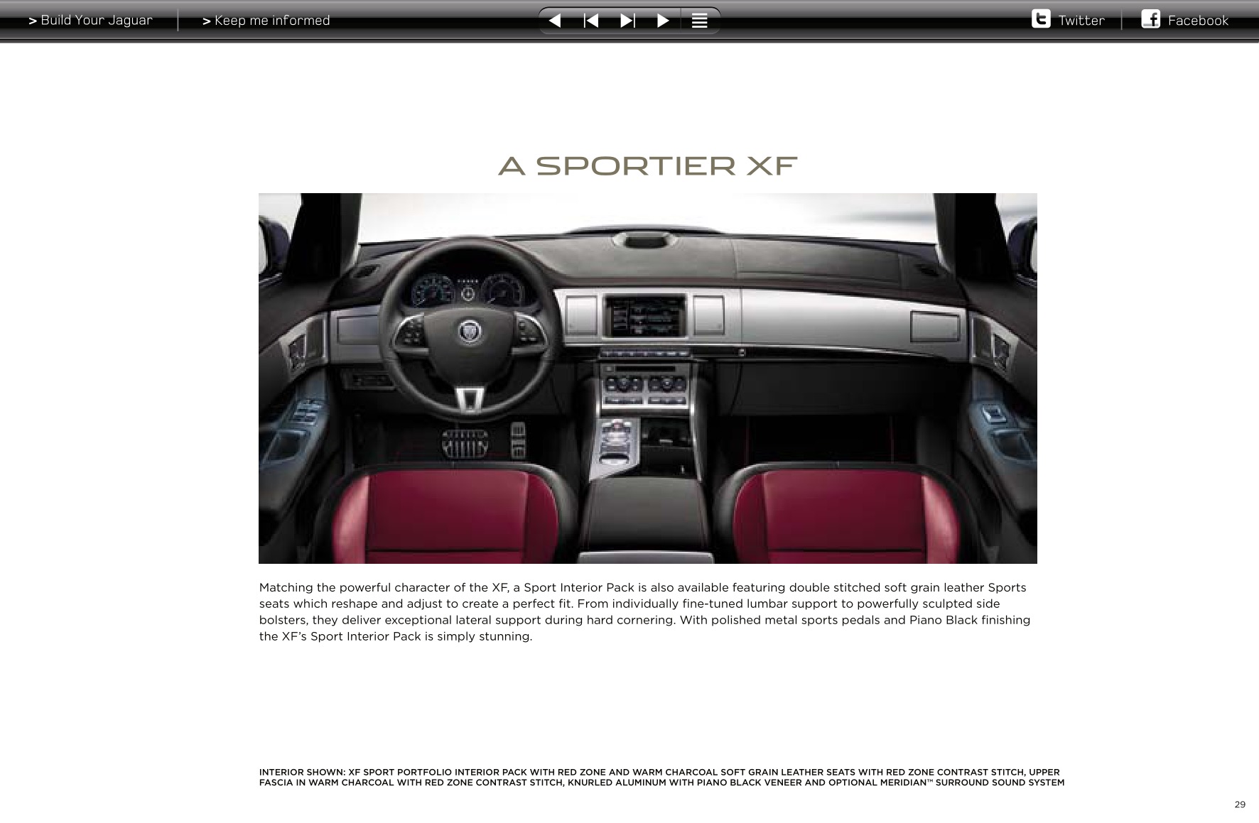 2013 Jaguar XF Brochure Page 47